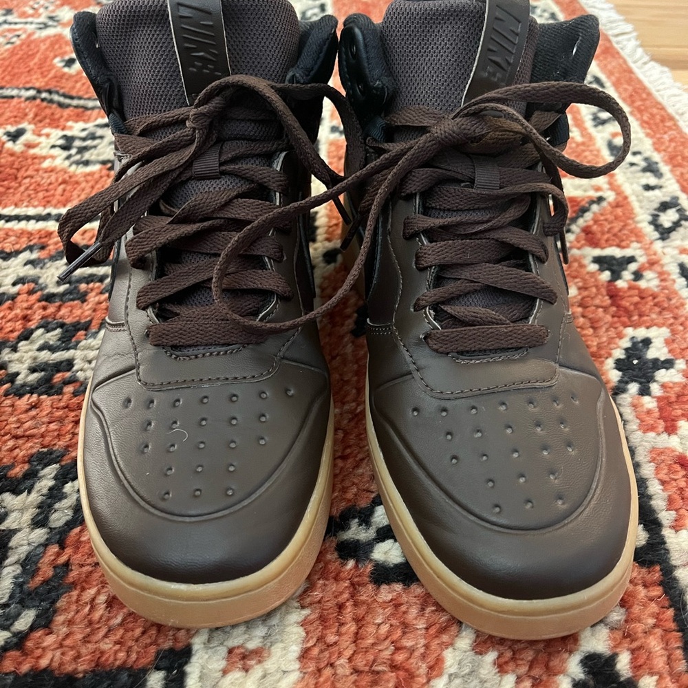 Nike Men's Dark Brown Sneakers